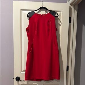 Liz Claiborne Red and Black Mini Dress